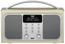 Bush - Bluetooth Stereo DAB Radio - Cream